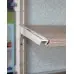 Стеллаж в прихожую для вещей с выдвижной обувницей